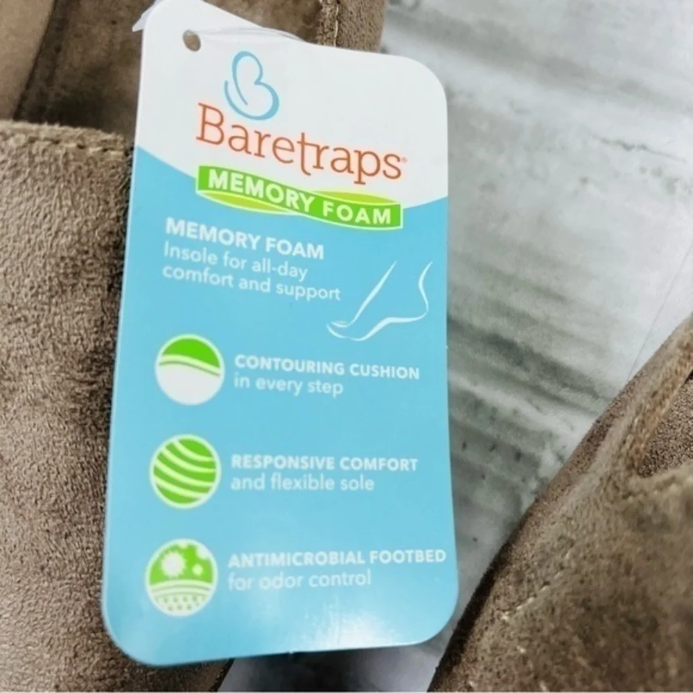 NEW with Tag BareTraps Alyson Women’s Size 11 Memory Foam Flats